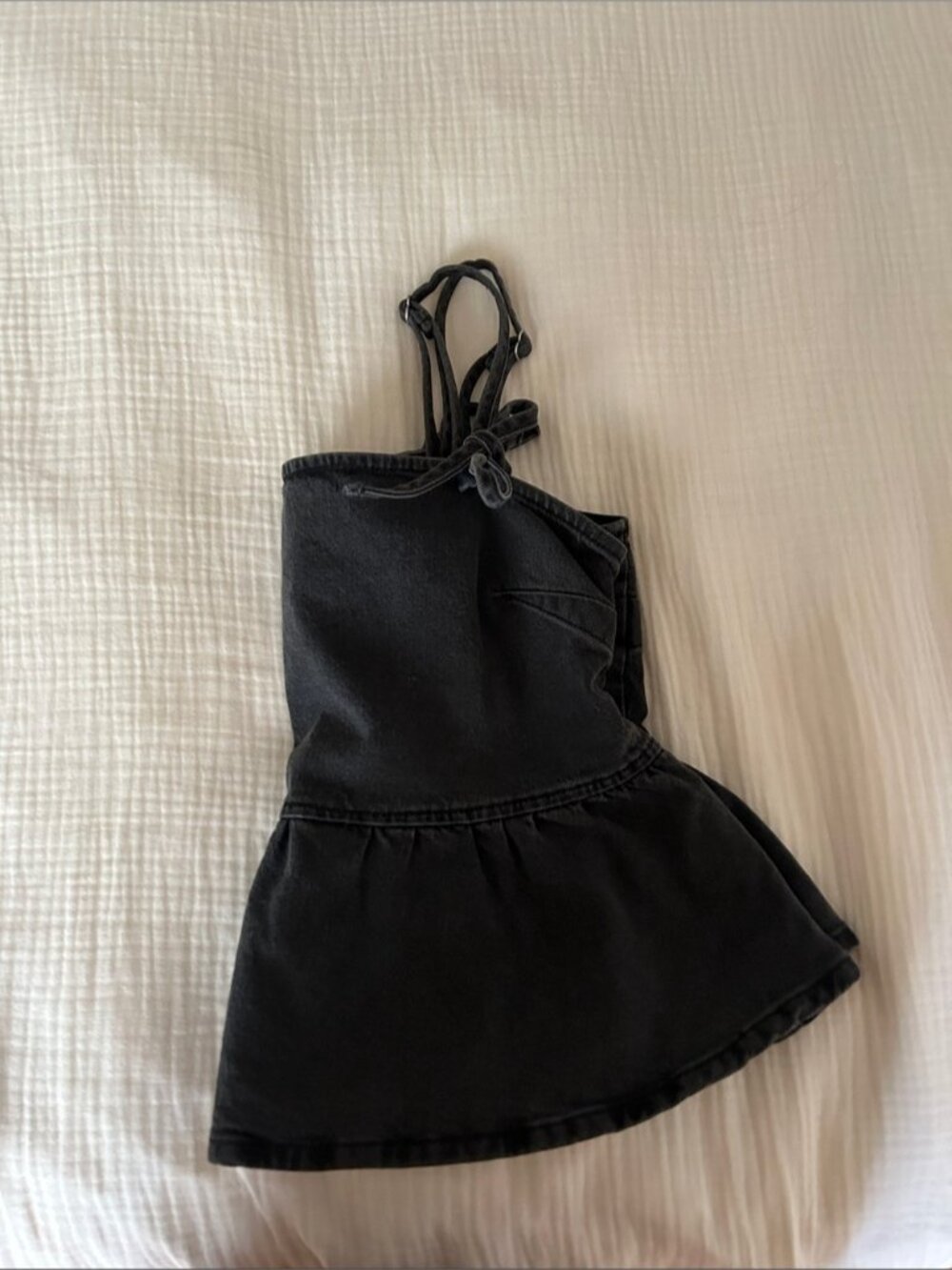 Black Denim Top - Picture 2 of 2